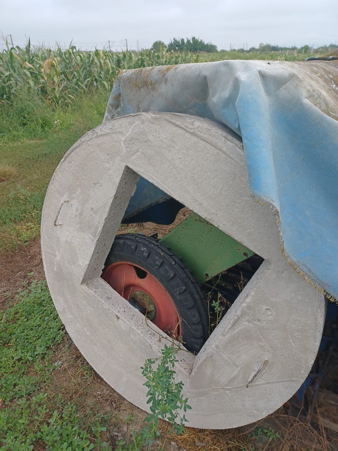 Detalii capac beton